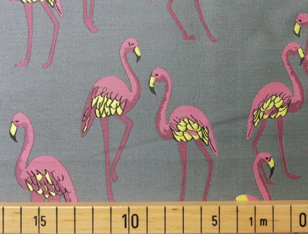 Jacquard Flamingo