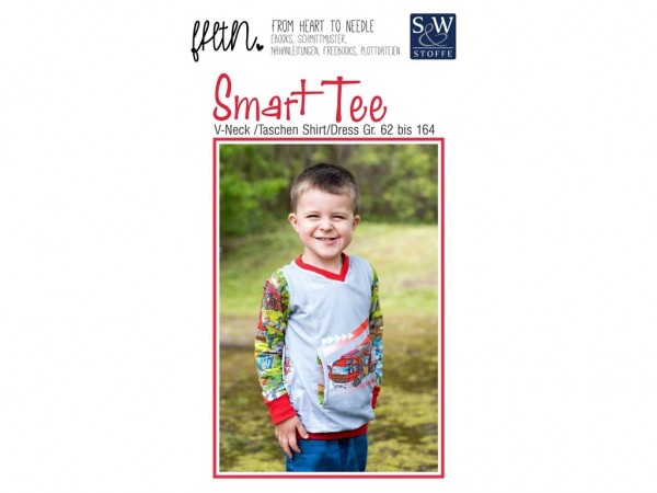 Schnittmuster Smart Tee by From Heart To Needle