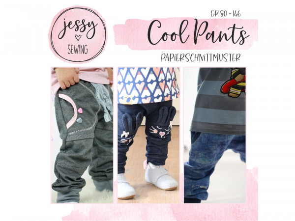 Schnittmuster Cool Pants Basic Hose by Jessy Sewing